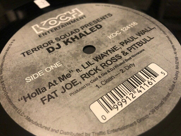 DJ Khaled - Holla At Me (12"", Maxi)