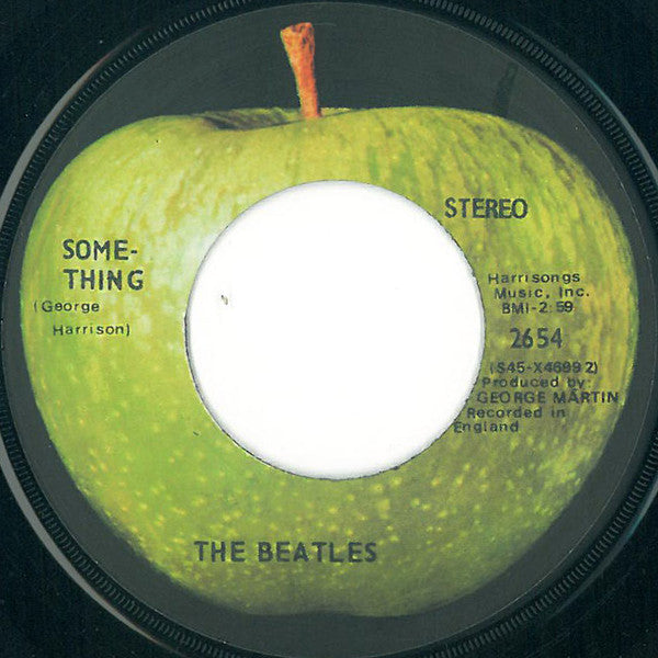 The Beatles - Something / Come Together (7"", Single, Scr)