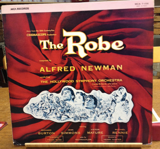 Alfred Newman Conducting The Hollywood Symphony Orchestra* - The Robe (LP, Album, RE)