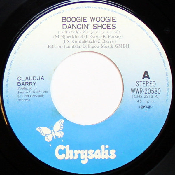 Claudja Barry - Boogie Woogie Dancin' Shoes (7"")