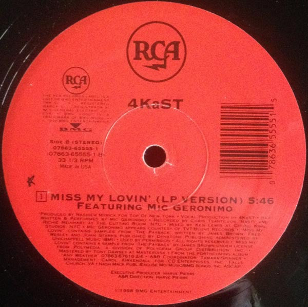 4Kast - I Tried (12"")