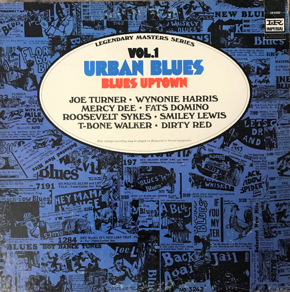 Various - Urban Blues Vol.1: Blues Uptown  (LP, Comp)