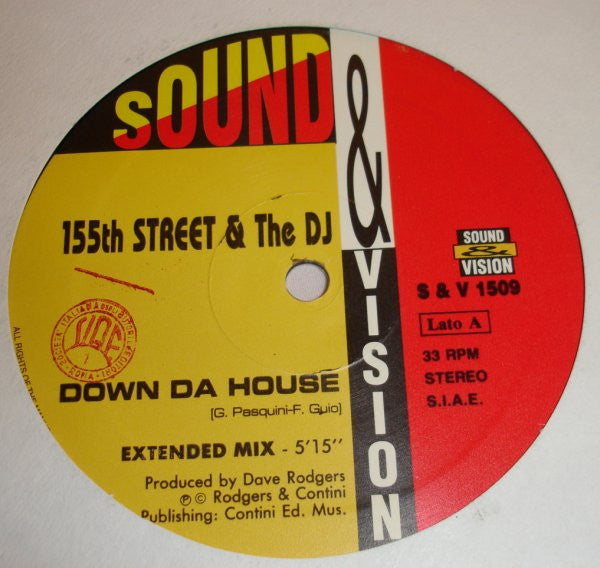 155th Street & The DJ* - Down Da House (12"")