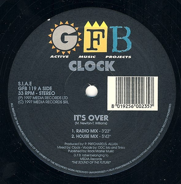 Clock - It's Over (12"")
