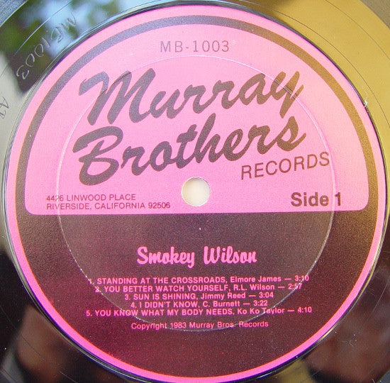 Smokey Wilson - 88th St. Blues (LP, Album)
