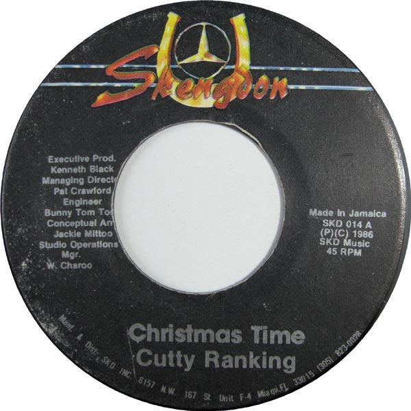 Cutty Ranking* - Christmas Time (7"")