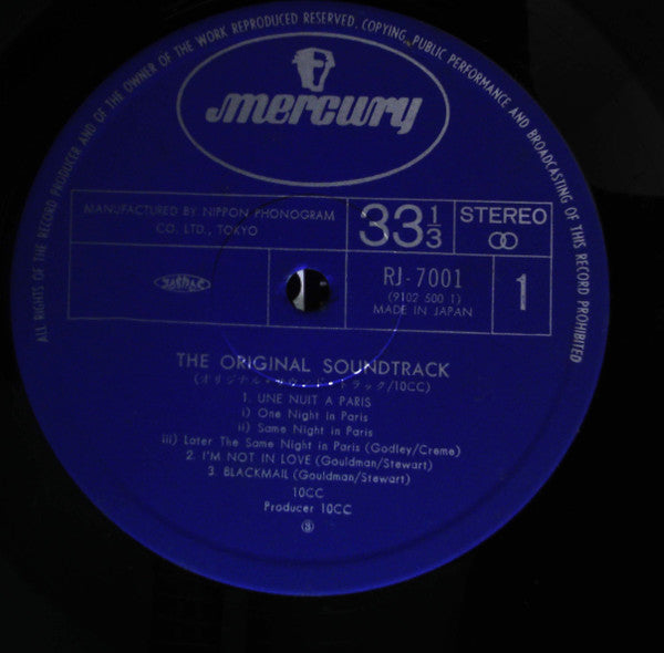10cc - The Original Soundtrack (LP, Album)
