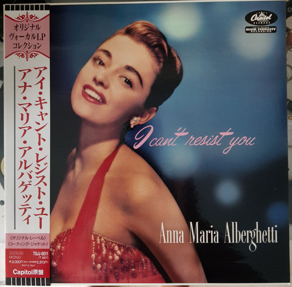 Anna Maria Alberghetti - I Can't Resist You (LP, Album, Mono, RE)