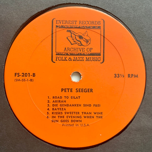 Pete Seeger - Pete Seeger (LP, Album, RP)