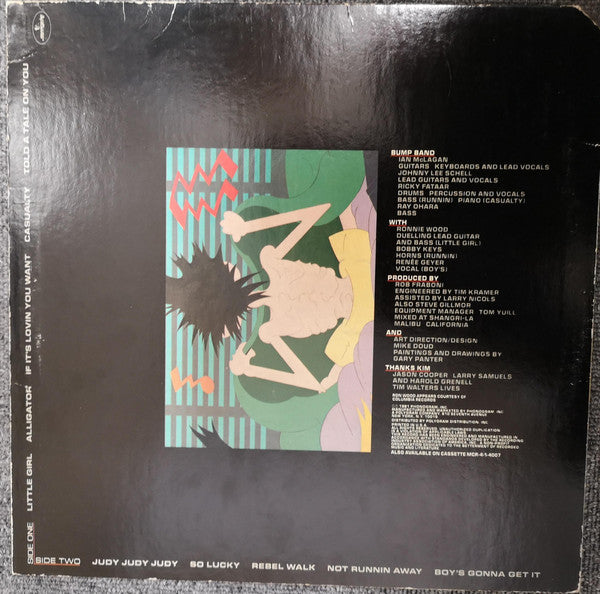 Ian McLagan - Bump In The Night (LP, Album, PRC)