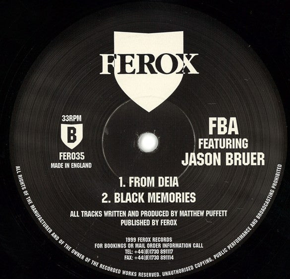 FBA* Featuring Jason Bruer - Abaco (12"")