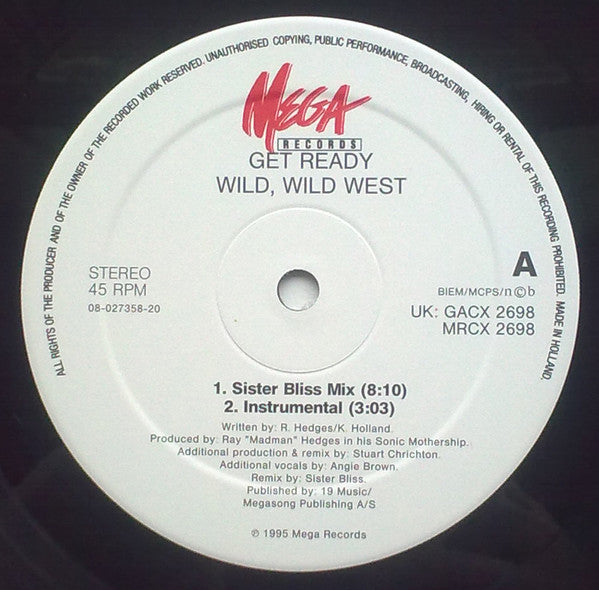 Get Ready - Wild, Wild West (12", Single)