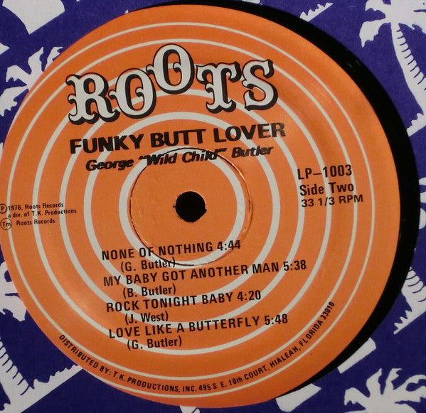 George ""Wild Child"" Butler* - Funky Butt Lover (LP, Album)