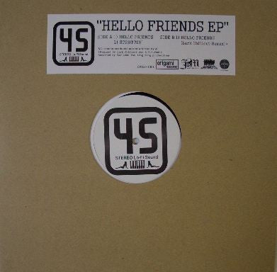 45 - Hello Friends EP (12"", EP)
