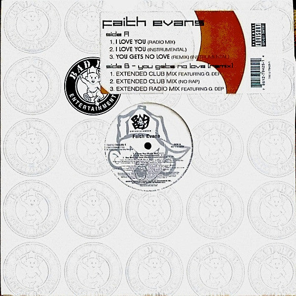Faith Evans - I Love You / You Gets No Love (Remix) (12"")