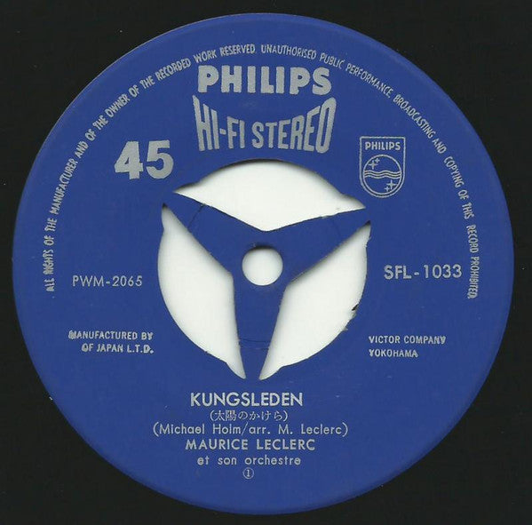 Maurice Leclerc And His Orchestra - Kungsleden(7", Single)