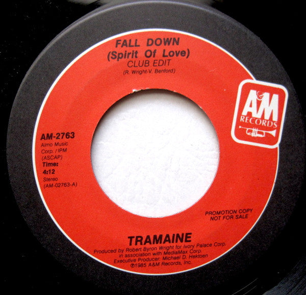Tramaine - Fall Down (Spirit Of Love) (7"", Promo)