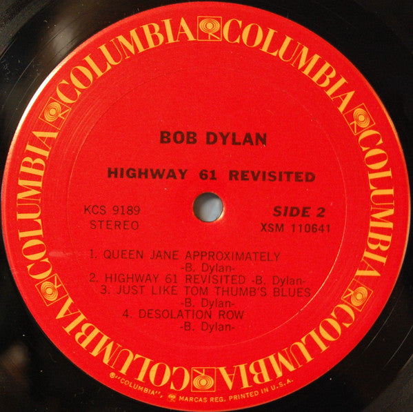 Bob Dylan - Highway 61 Revisited (LP, Album, RE, Ter)