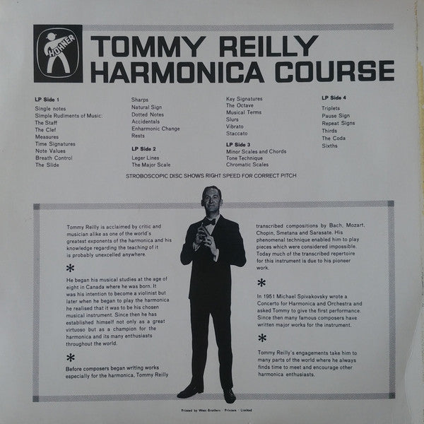 Tommy Reilly - Tommy Reilly Harmonica Course (2xLP)