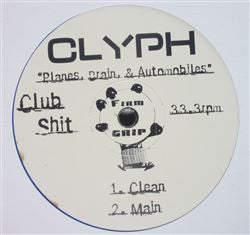 Clyph - Planes, Brain & Automobiles / My City (12")