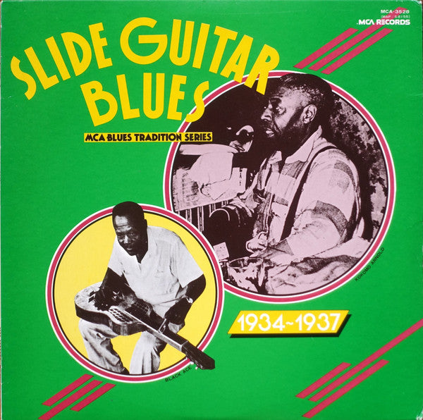 Various - Slide Guitar Blues 1934-1937 (LP, Comp, Mono)