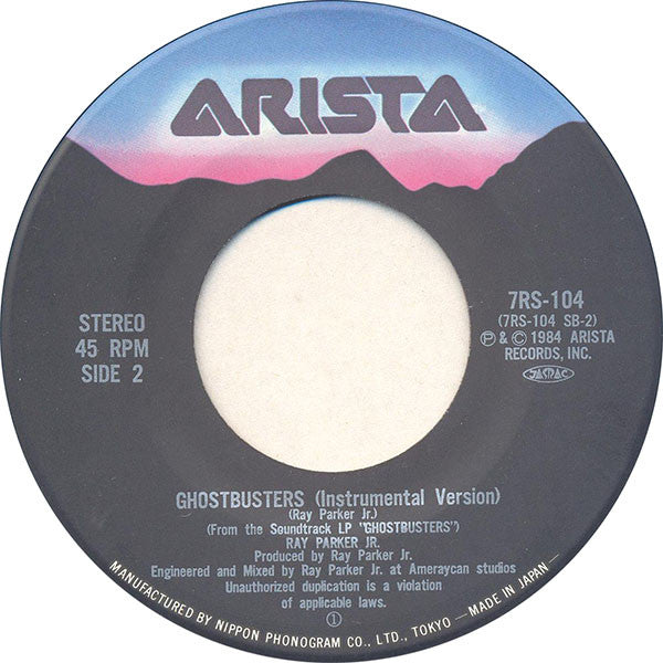 Ray Parker Jr. - Ghostbusters (7"", Single)