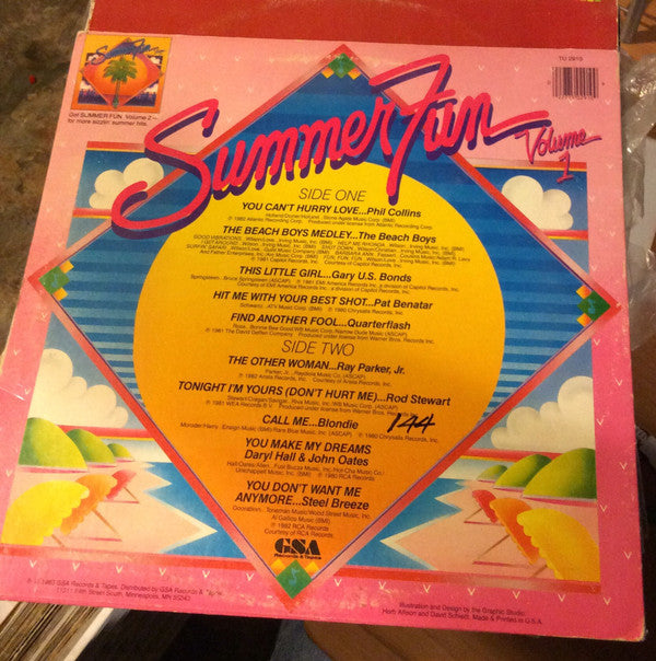 Various - Summer Fun Volume 1 (LP, Comp)