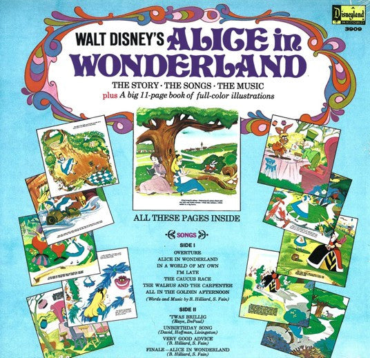 Various - Walt Disney's Alice In Wonderland (The Story, The Songs, ...