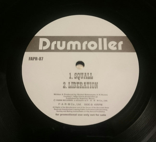 Heavens Wire, Drumroller - Music! / Squall / Liberation (12"", Promo)