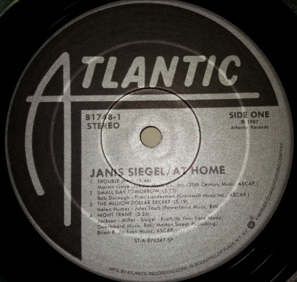 Janis Siegel - At Home (LP, Album)