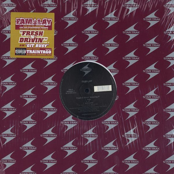 Fam-Lay - Fresh N Drivin’ / Git Busy (12"")