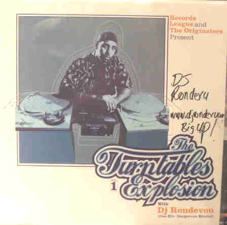 Records League And The Originators (3) - The Turntables Explosion Vol.1 (12")