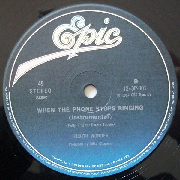 Eighth Wonder - When The Phone Stops Ringing (12"", Single)