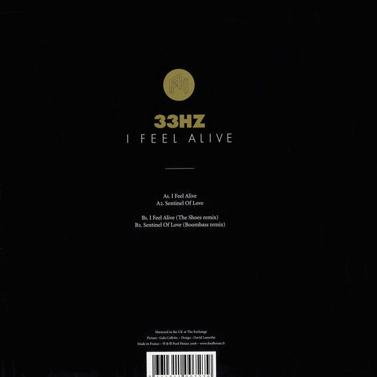 33Hz - I Feel Alive (12", EP)