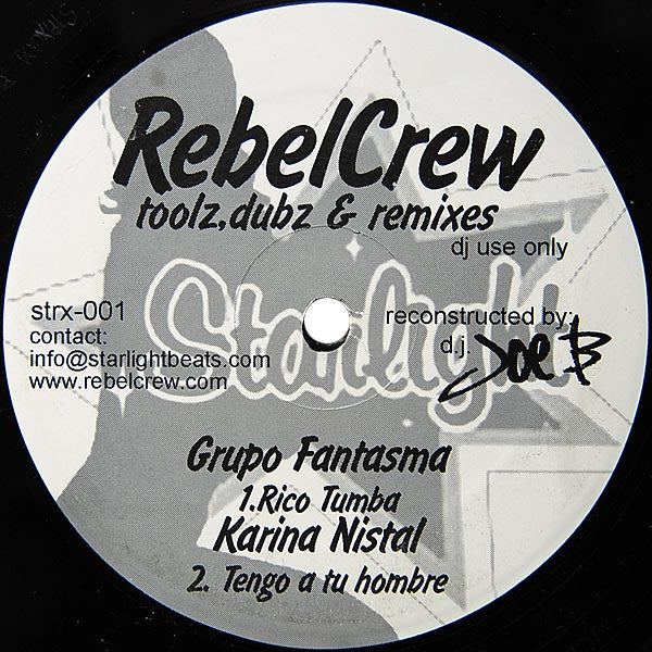 Rebel Crew - Toolz, Dubz & Remixes (12", Promo)