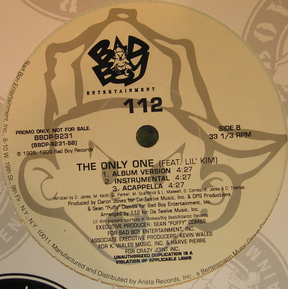 112 - Love You Like I Did (12"", Single, Promo)