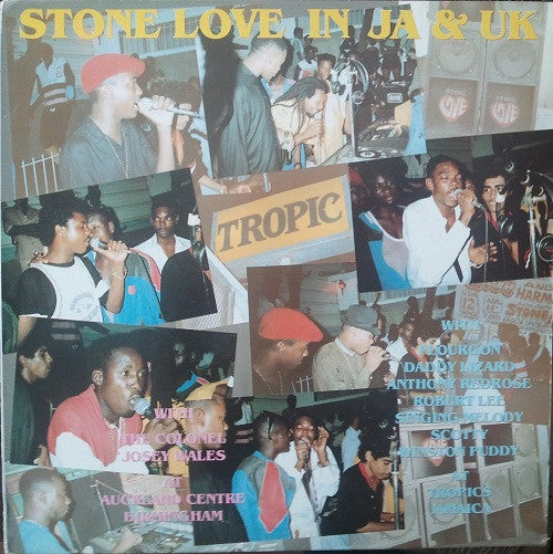 Stone Love* - Stone Love In JA & UK (LP, Comp, blu)