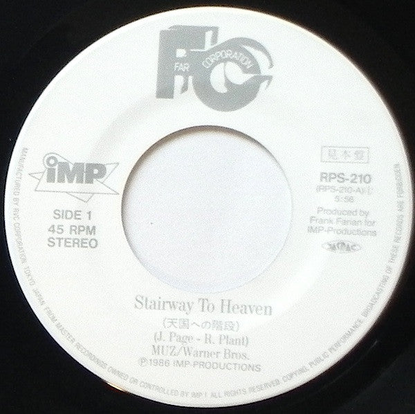 Far Corporation - Stairway To Heaven (7"", Single, Promo)