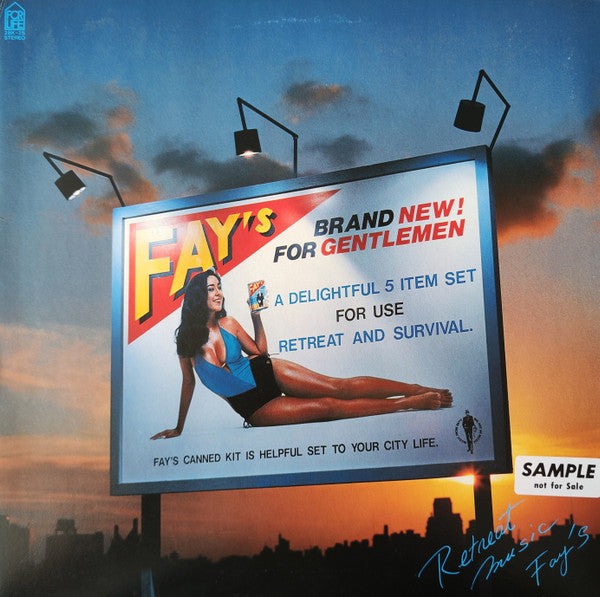 Fay's - Retreat Music (LP, Album, Promo)