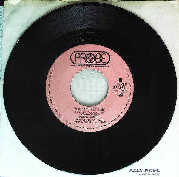Bobby Wright (3) - Seasons In The Sun (7")