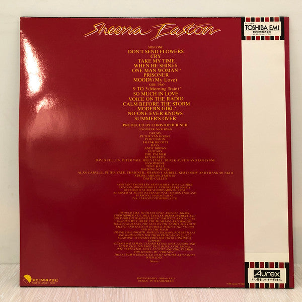 Sheena Easton - Take My Time (LP, Album)