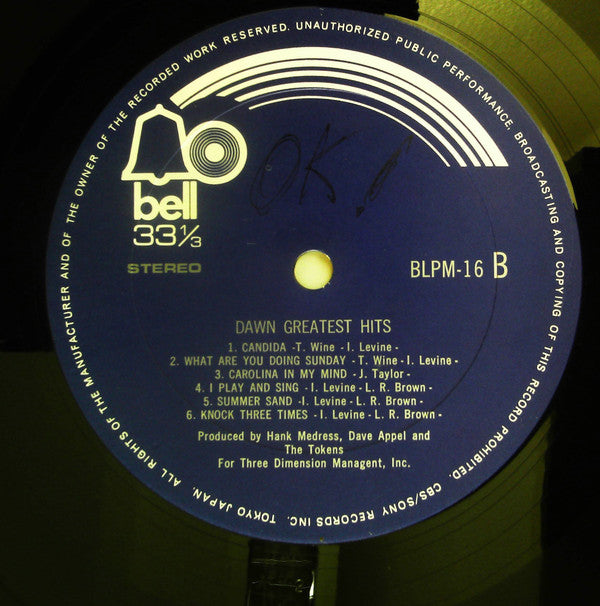 Dawn (5) - Greatest Hits (LP, Comp)