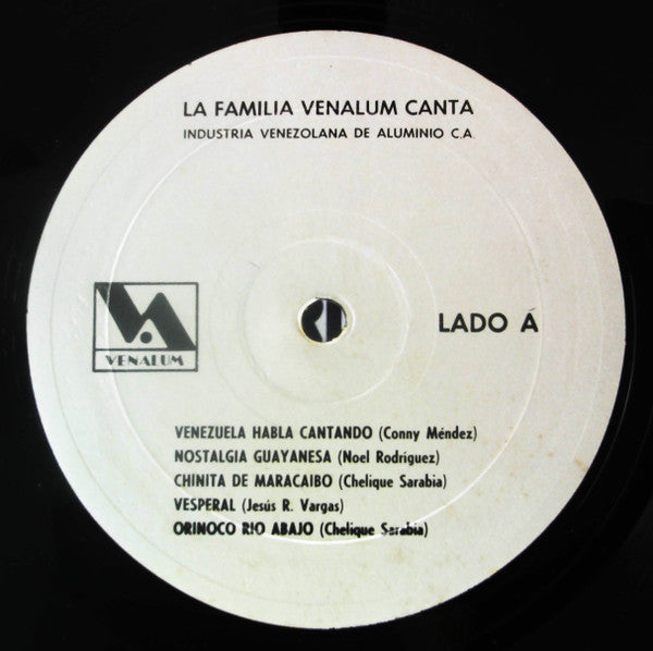 La Familia Venalum - La Familia Venalum Canta (LP, Album, Promo)