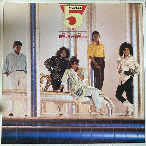 5 Star* - Silk & Steel (LP, Album, Promo)