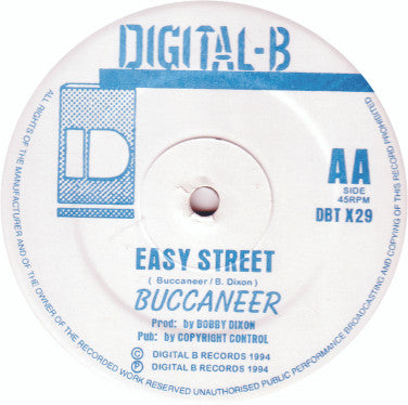 Wayne Wonder / Buccaneer - Trust / Easy Street (12")
