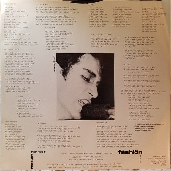 Fàshiön Music* - Pröduct Perfect (LP, Album)