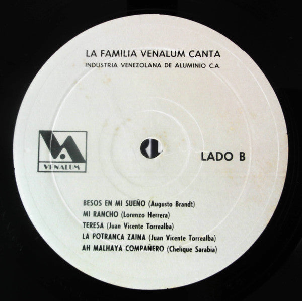 La Familia Venalum - La Familia Venalum Canta (LP, Album, Promo)
