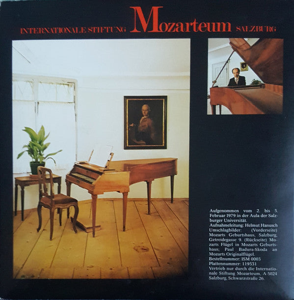 Paul Badura-Skoda - Spielt Auf Mozarts Originalflügel (7"")