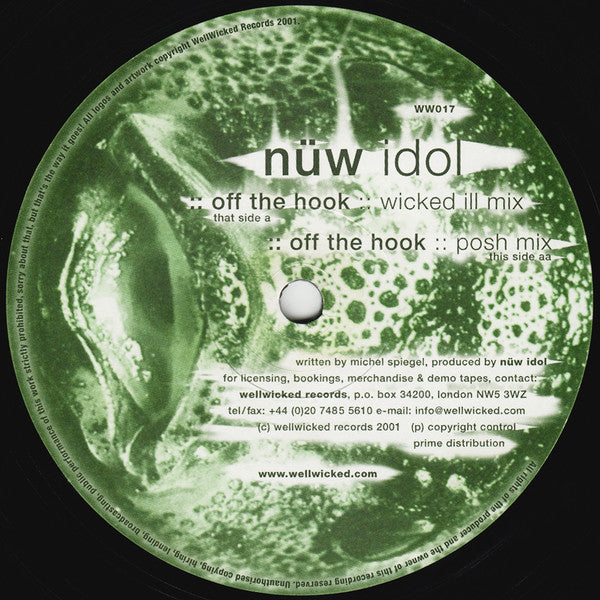 Nüw Idol - Off The Hook (12"")