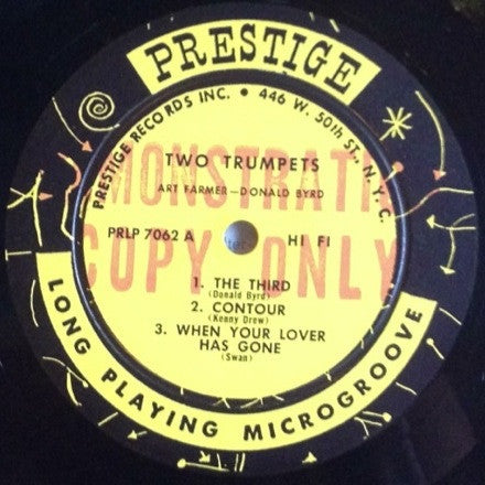 Farmer* / Byrd* - 2 Trumpets (LP, Album, Mono)